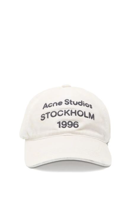 logo cap unisex white ACNE STUDIOS | C40434DC6